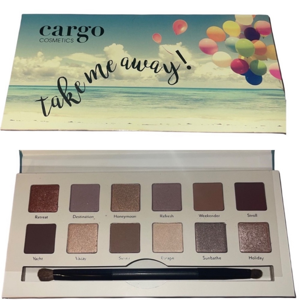 CARGO Take Me Away Eyeshadow Palette NWT